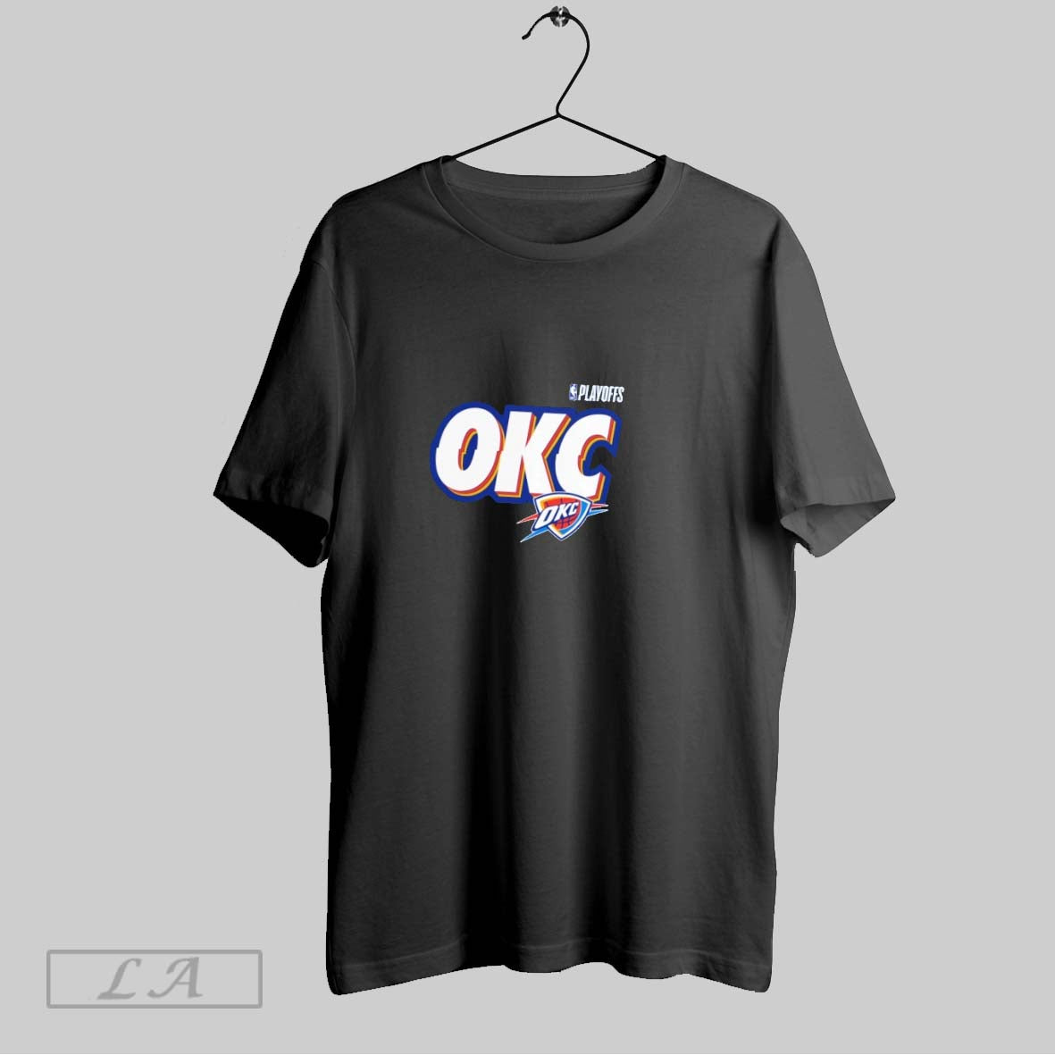 Original Oklahoma City Thunder 2025 Nba Playoffs Okc - Adult & Kids T-Shirts, Sweatshirts & Hoodies apparel design preview 1