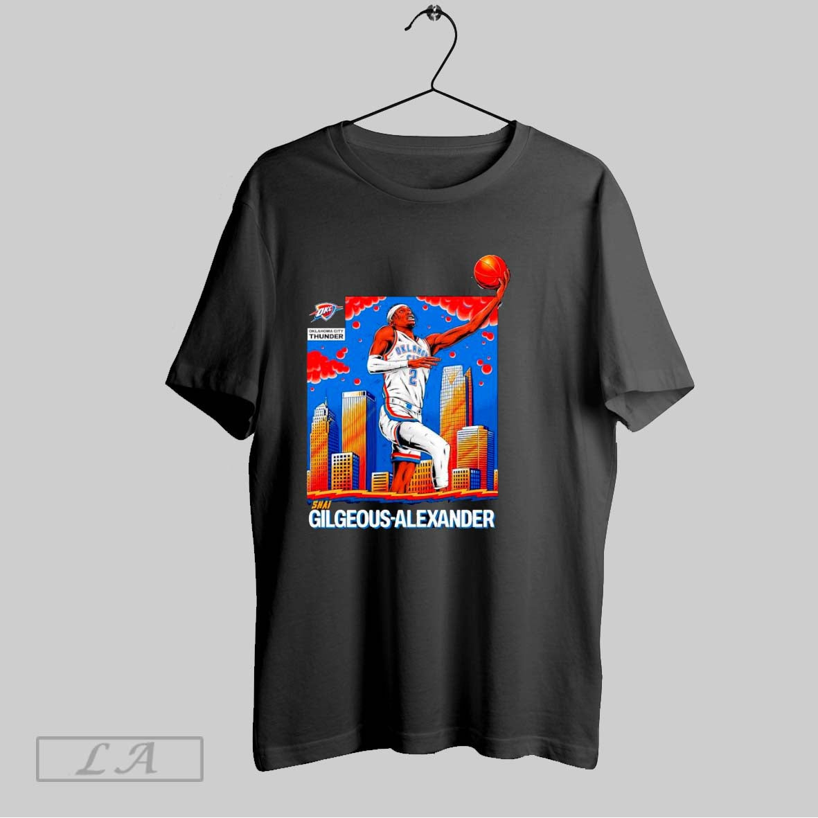 Original Oklahoma City Thunder Shai Gilgeous - Adult & Kids T-Shirts, Sweatshirts & Hoodies apparel design preview 1