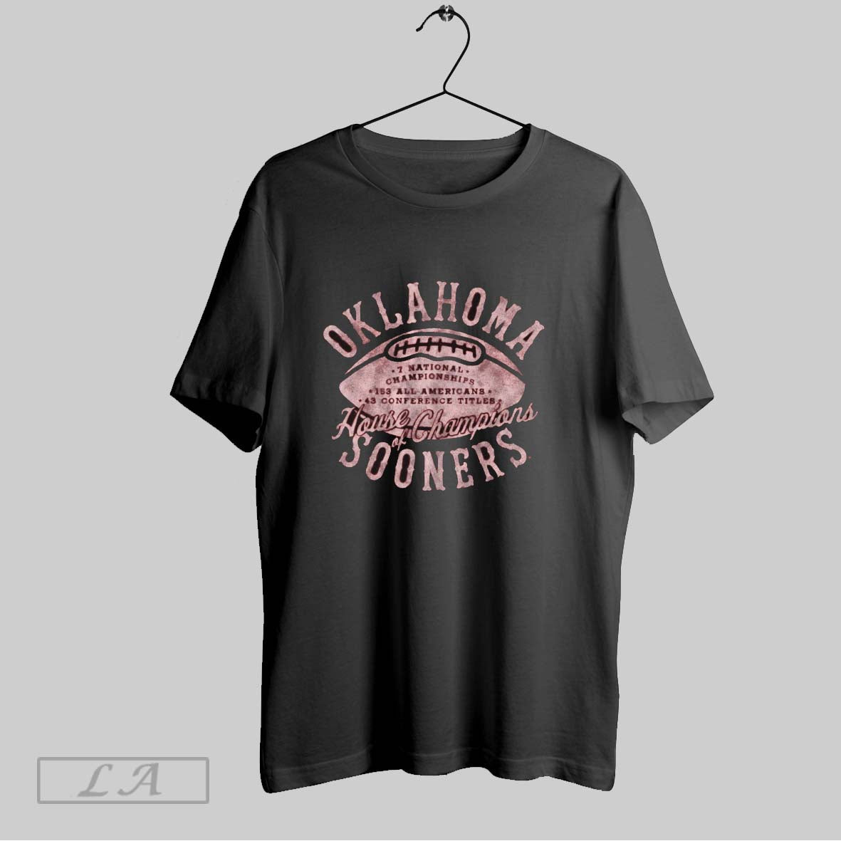 Original Oklahoma Sooners House Of Champions 7 - Adult & Kids T-Shirts, Sweatshirts & Hoodies apparel design preview 1