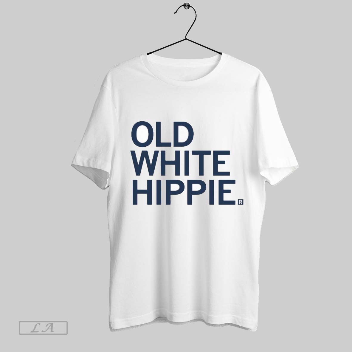 Original Old White Hippie - Adult & Kids T-Shirts, Sweatshirts & Hoodies apparel design preview 1