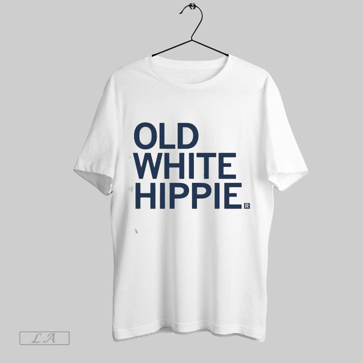 Original Old White Hippie - Adult & Kids T-Shirts, Sweatshirts & Hoodies apparel design preview 1