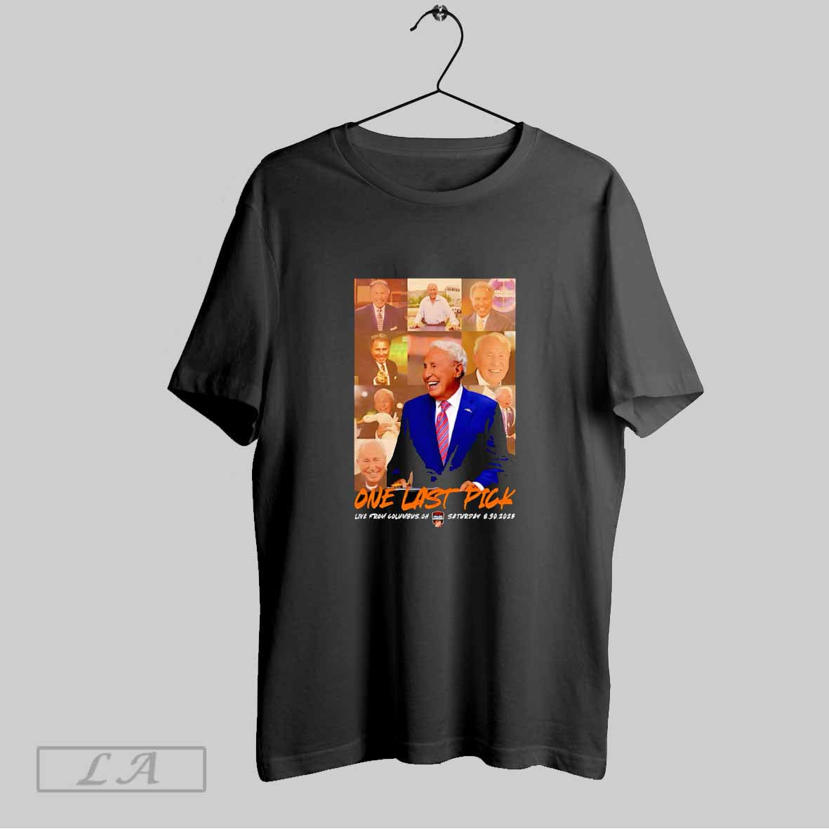 Original One Last Pick Live From Columbus Oh Saturday - Adult & Kids T-Shirts, Sweatshirts & Hoodies apparel design preview 1