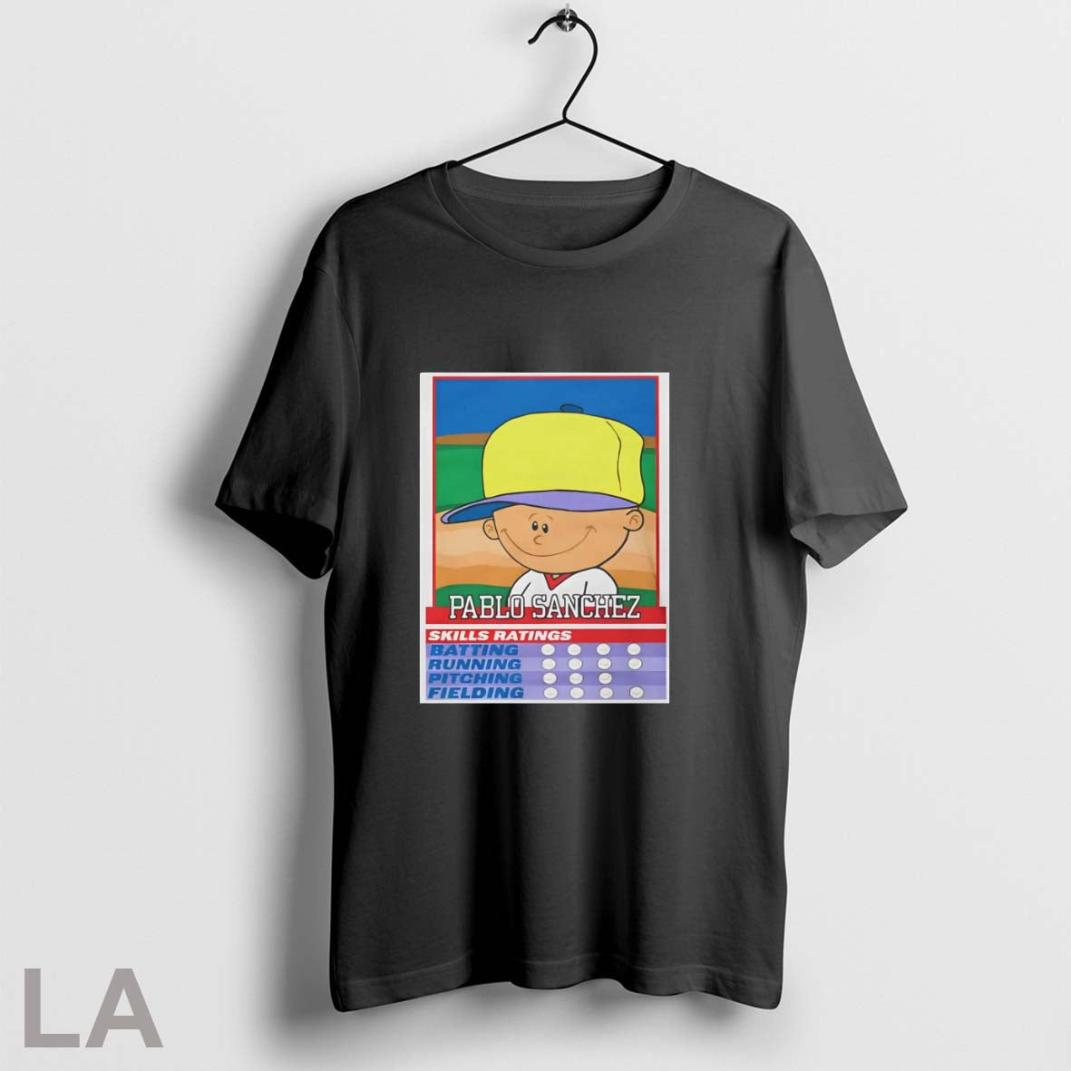 Original Pablo Sanchez Baseball Card - Adult & Kids T-Shirts, Sweatshirts & Hoodies apparel design preview 1
