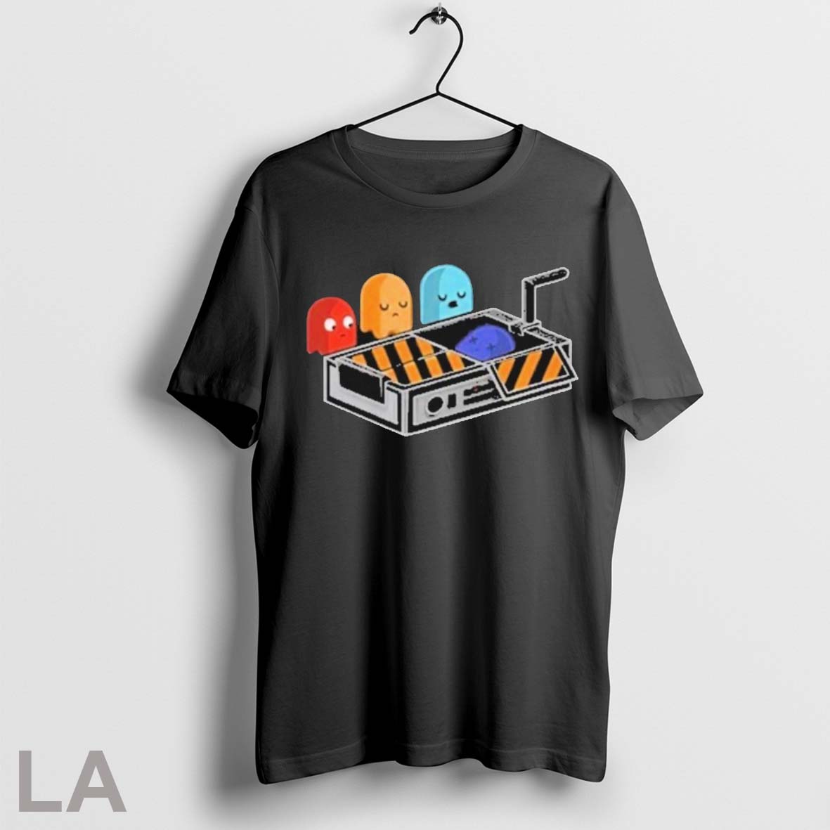 Original Pac Man And Ghostbusters - Adult & Kids T-Shirts, Sweatshirts & Hoodies apparel design preview 1