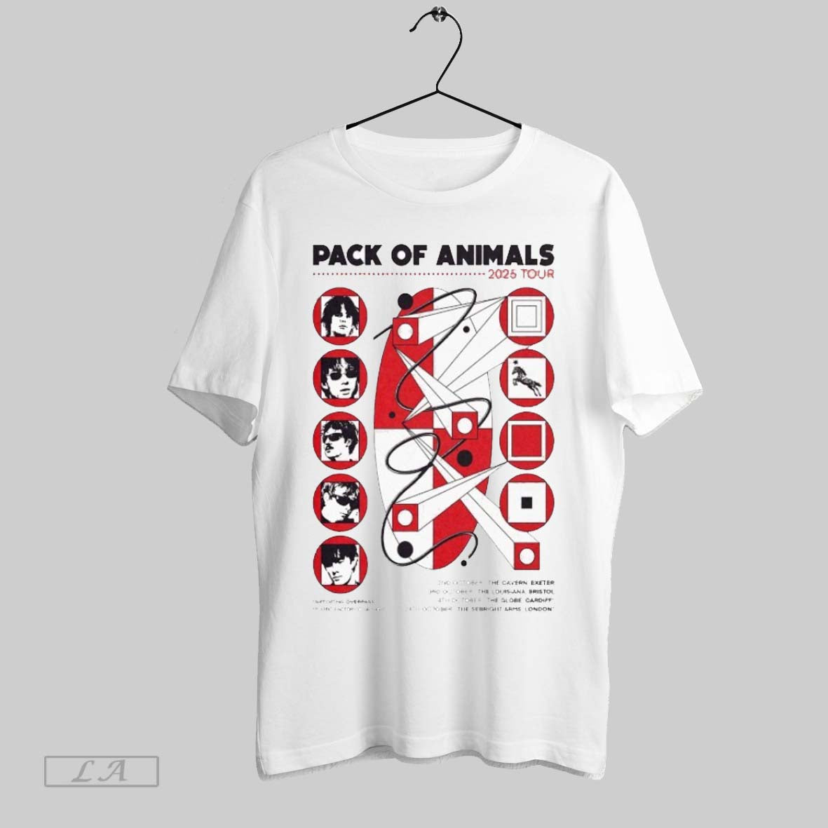 Original Pack Of Animals Tour 2025 Dates - Adult & Kids T-Shirts, Sweatshirts & Hoodies apparel design preview 1