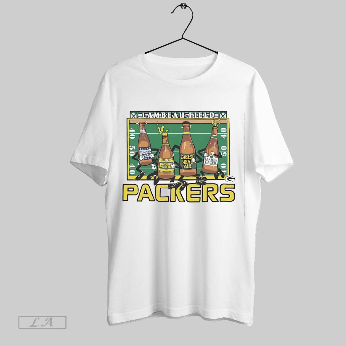 Original Packers Bottle Race White Poster - Adult & Kids T-Shirts, Sweatshirts & Hoodies apparel design preview 1