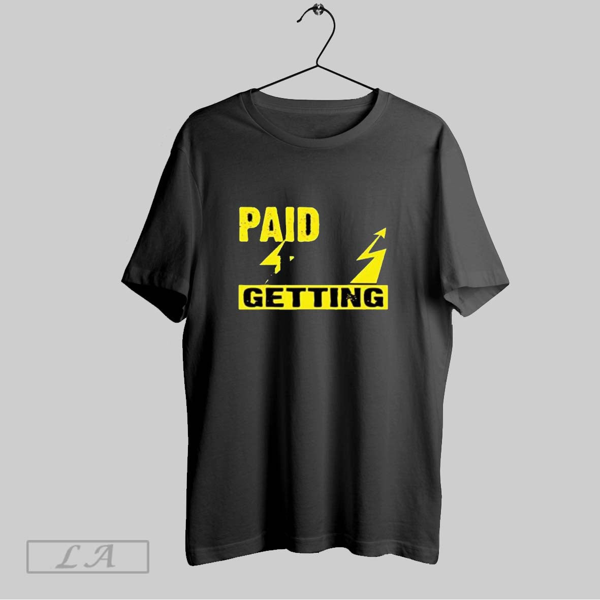 Original Paid Getting Lightning - Adult & Kids T-Shirts, Sweatshirts & Hoodies apparel design preview 1