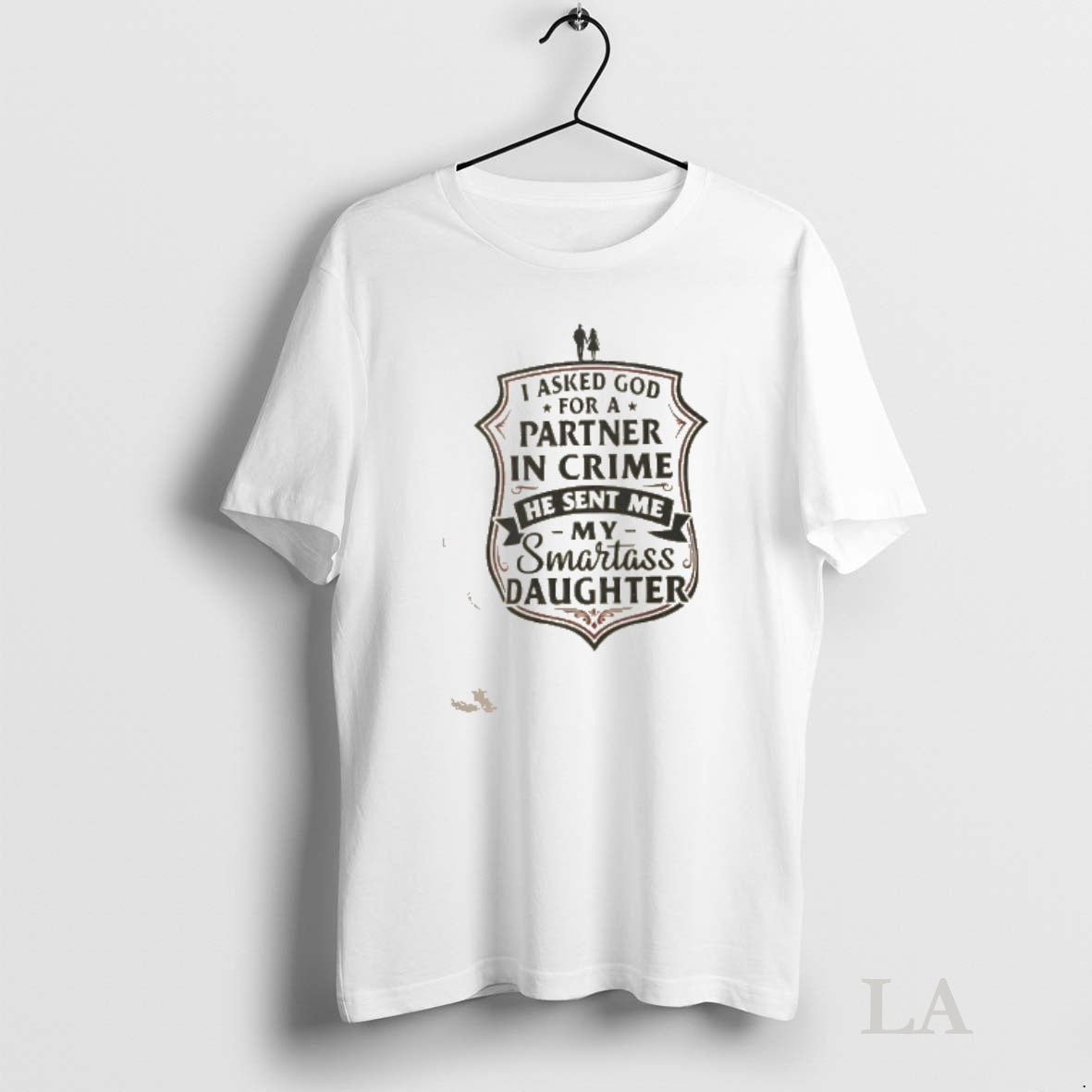 Original Partner In Crime Daughter Dad Gift - Adult & Kids T-Shirts, Sweatshirts & Hoodies apparel design preview 1