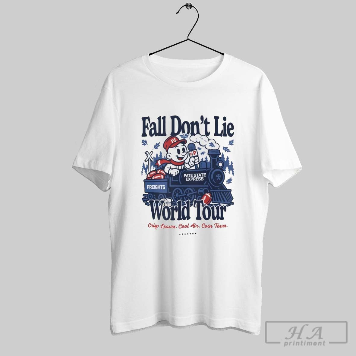 Original Pate State Material Fall Dont Lie World Tour - Adult & Kids T-Shirts, Sweatshirts & Hoodies apparel design preview 1