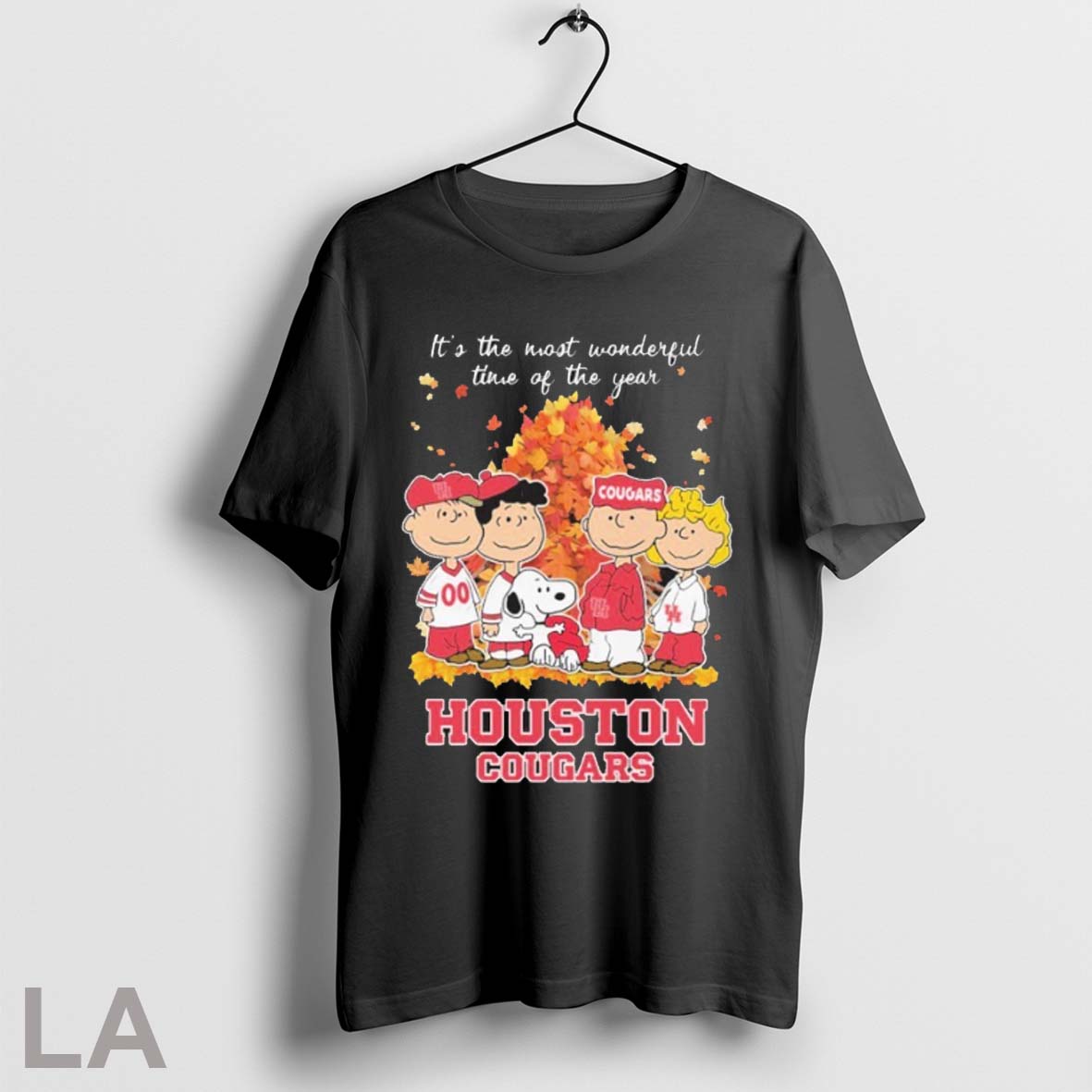 Original Peanuts Houston Cougars Its The Most - Adult & Kids T-Shirts, Sweatshirts & Hoodies apparel design preview 1