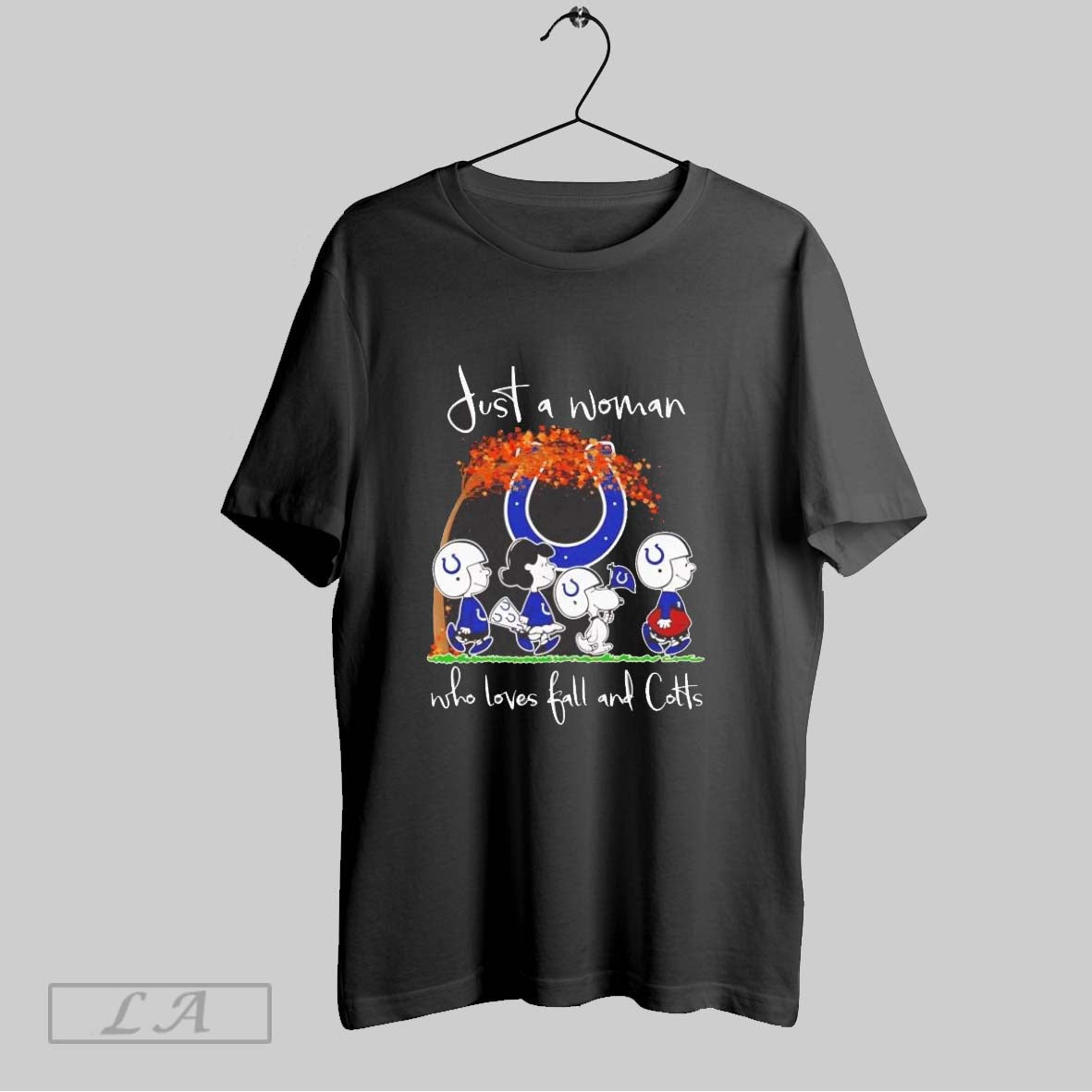 Original Peanuts Just A Woman Who Loves Fall And - Adult & Kids T-Shirts, Sweatshirts & Hoodies apparel design preview 1