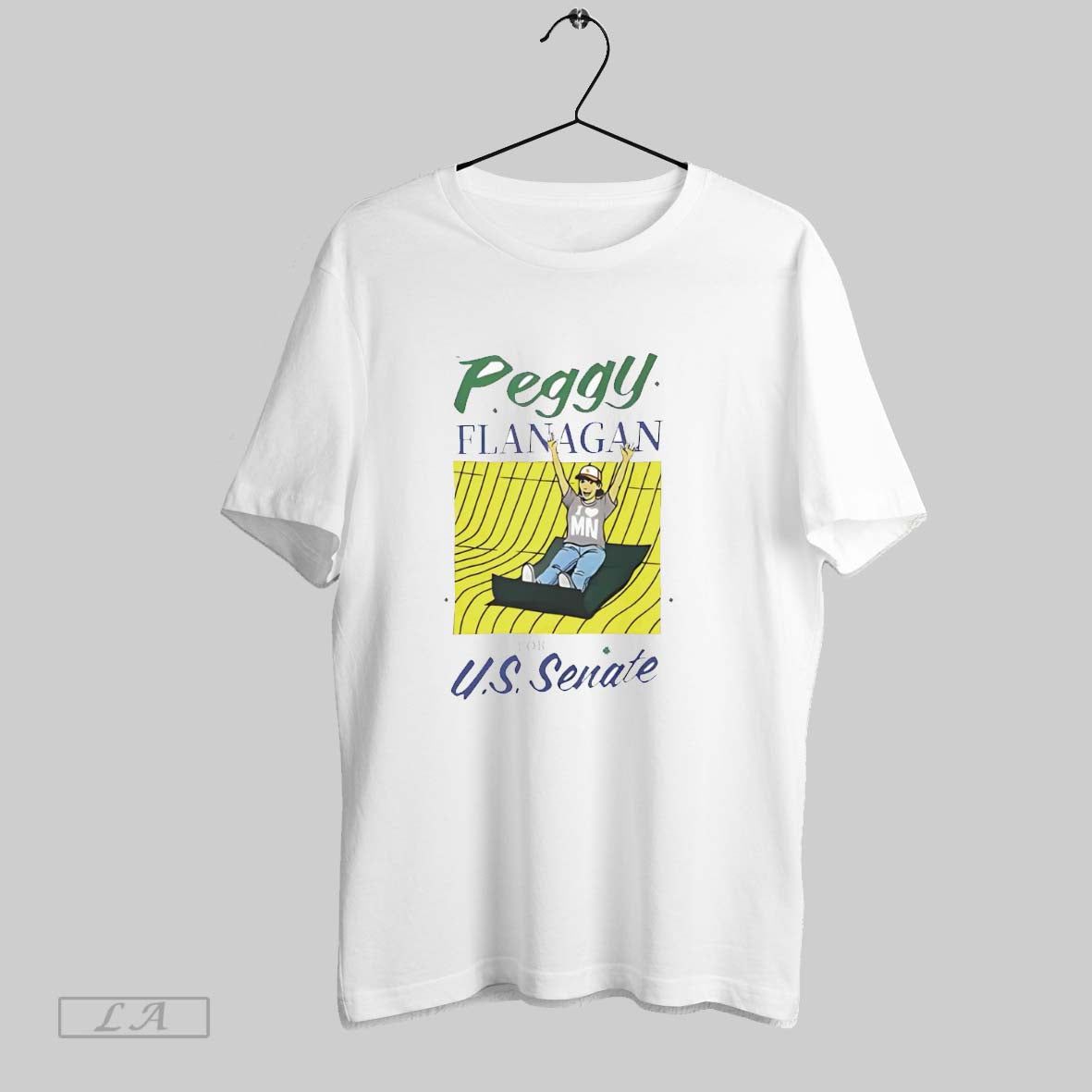 Original Peggy Flanagan For Us Senate - Adult & Kids T-Shirts, Sweatshirts & Hoodies apparel design preview 1