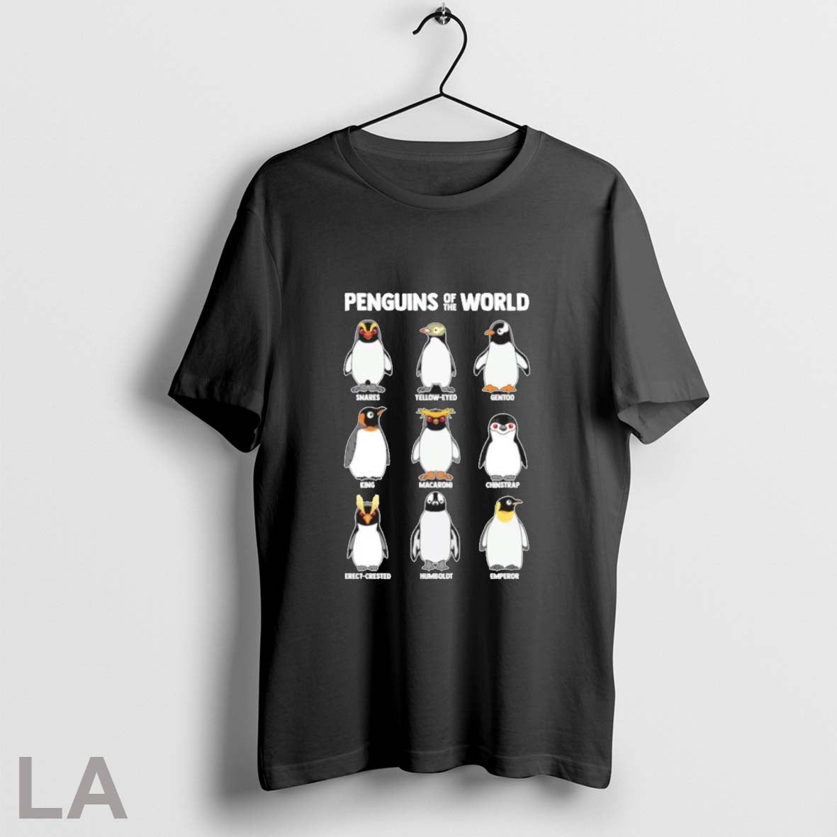 Original Penguins Of The World - Adult & Kids T-Shirts, Sweatshirts & Hoodies apparel design preview 1