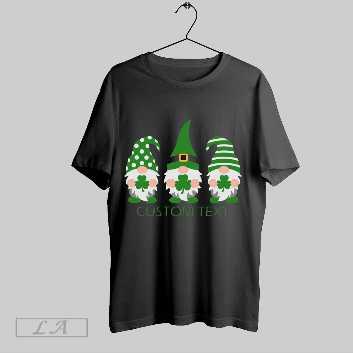 Original Personalized St Patricks Day Gnomes Lucky - Adult & Kids T-Shirts, Sweatshirts & Hoodies apparel design preview 1