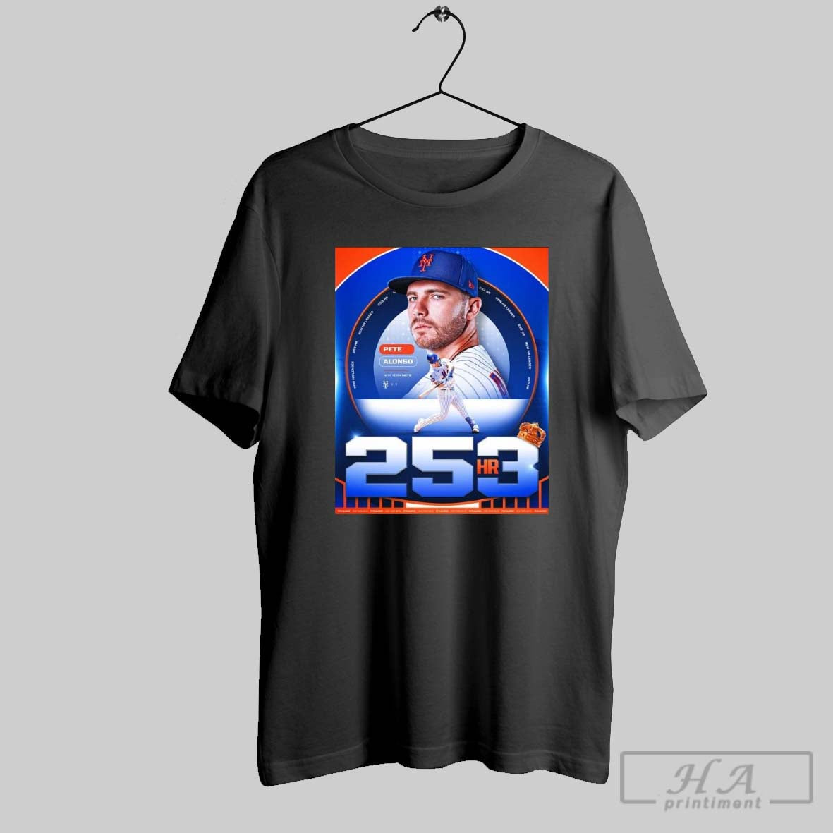 Original Pete Alonso Stands Alone New York Mets Home - Adult & Kids T-Shirts, Sweatshirts & Hoodies apparel design preview 1