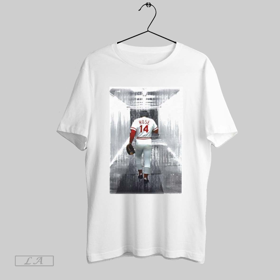 Original Pete Rose Cincinnati Reds In The Hall - Adult & Kids T-Shirts, Sweatshirts & Hoodies apparel design preview 1