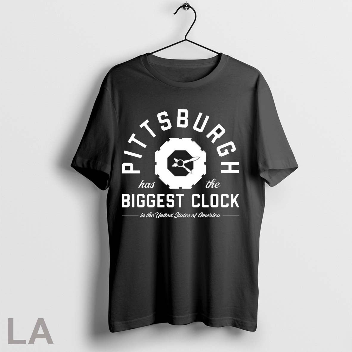 Original Pittsburgh Biggest Clock - Adult & Kids T-Shirts, Sweatshirts & Hoodies apparel design preview 1