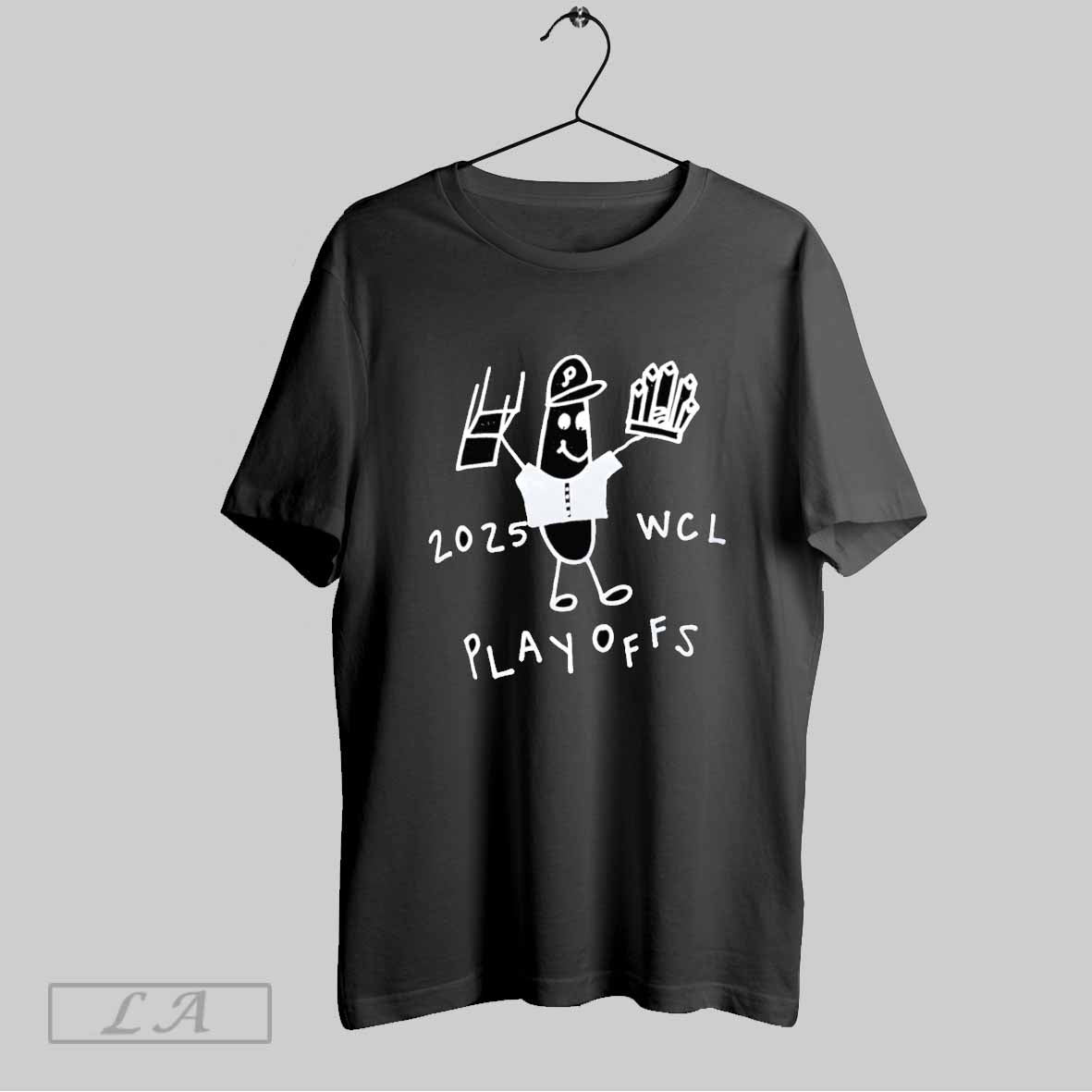 Original Portland Pickles Baseball 2025 Wcl Playoff - Adult & Kids T-Shirts, Sweatshirts & Hoodies apparel design preview 1