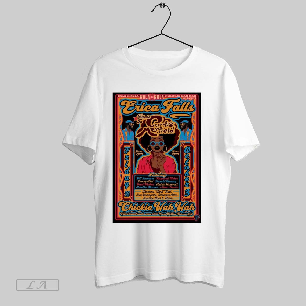 Original Poster Erica Falls October 3 2025 Chickie - Adult & Kids T-Shirts, Sweatshirts & Hoodies apparel design preview 1