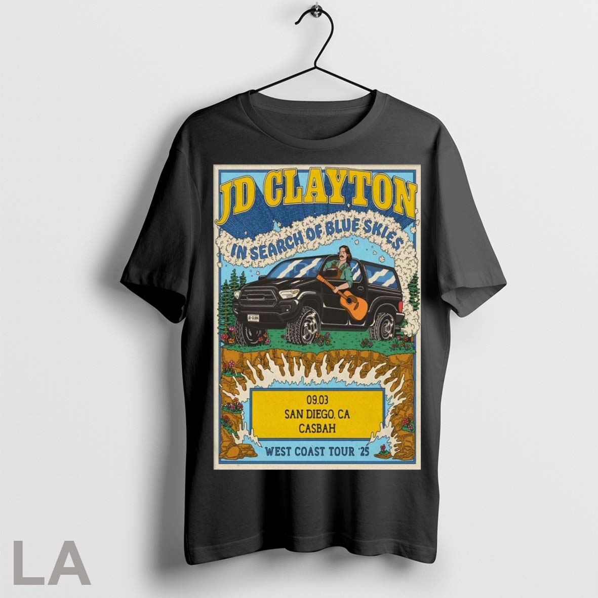 Original Poster Jd Clayton September 3 2025 Casbah In - Adult & Kids T-Shirts, Sweatshirts & Hoodies apparel design preview 1
