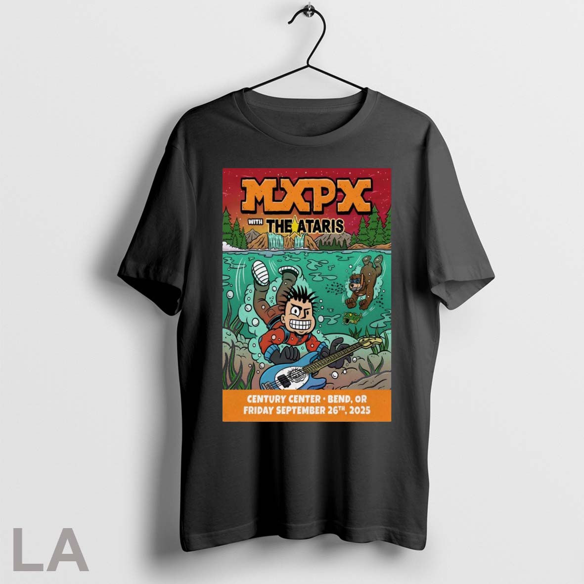 Original Poster Mxpx Friday September 26 2025 Century - Adult & Kids T-Shirts, Sweatshirts & Hoodies apparel design preview 1