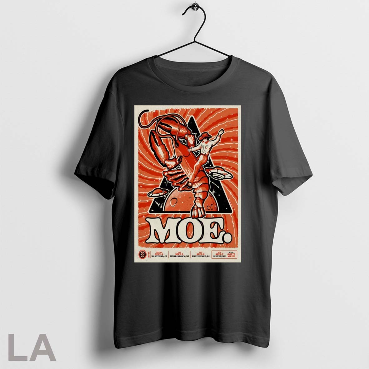Original Poster Moe September 2025 Tour 09 04 - Adult & Kids T-Shirts, Sweatshirts & Hoodies apparel design preview 1