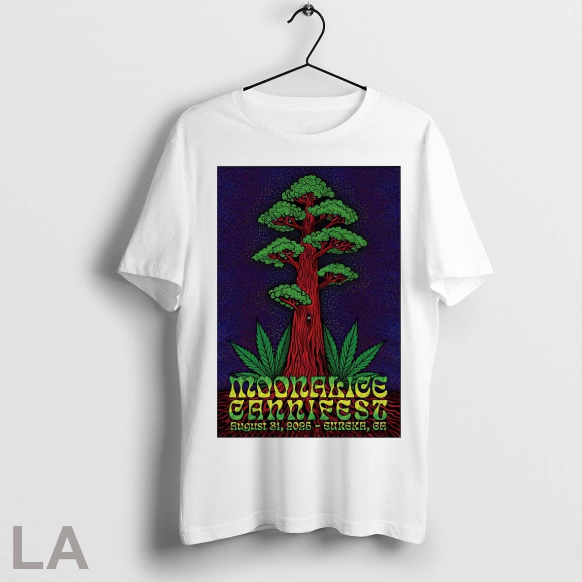 Original Poster Moonalice August 31 2025 Cannifest In - Adult & Kids T-Shirts, Sweatshirts & Hoodies apparel design preview 1