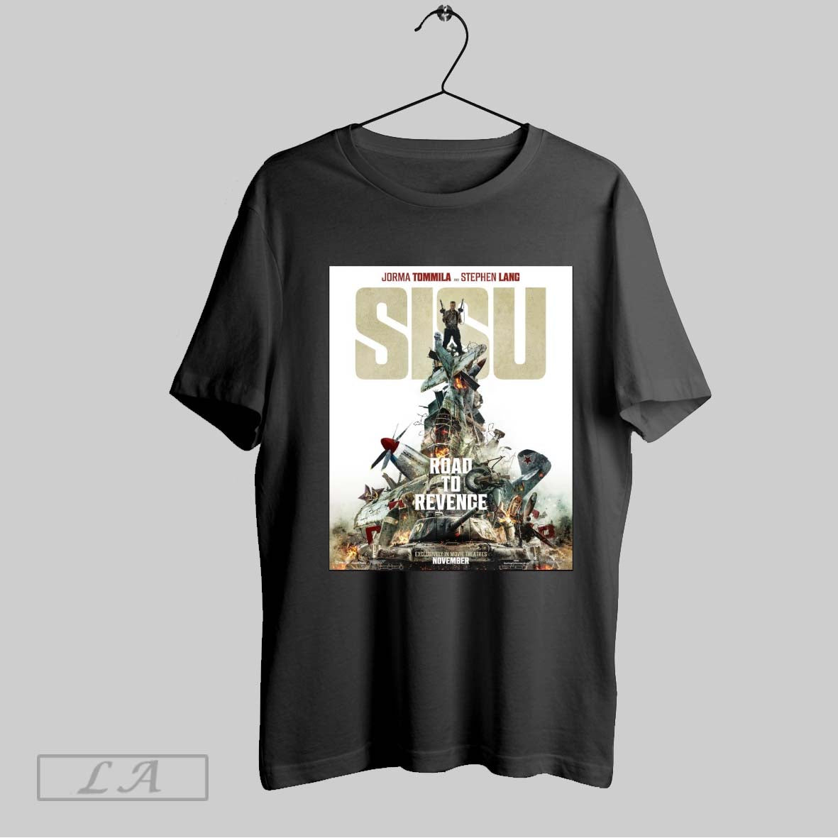 Original Poster Sisu Jorma Tommila And Stephen Lang - Adult & Kids T-Shirts, Sweatshirts & Hoodies apparel design preview 1