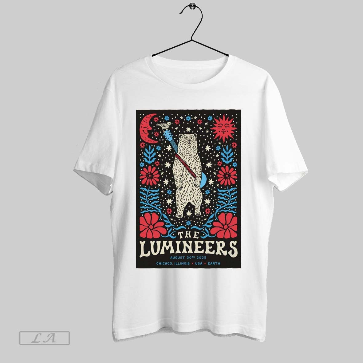 Original Poster The Lumineers August 30 2025 Soldier - Adult & Kids T-Shirts, Sweatshirts & Hoodies apparel design preview 1
