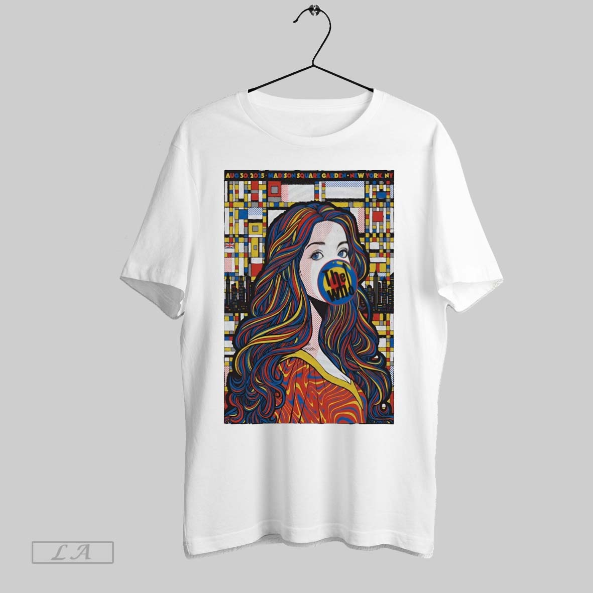 Original Poster The Who Madison Square Garden In New - Adult & Kids T-Shirts, Sweatshirts & Hoodies apparel design preview 1