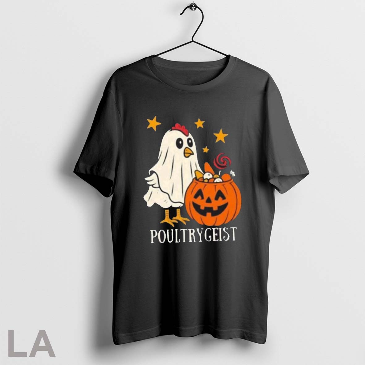Original Poultrygeist Halloween Chicken Ghost Costume - Adult & Kids T-Shirts, Sweatshirts & Hoodies apparel design preview 1