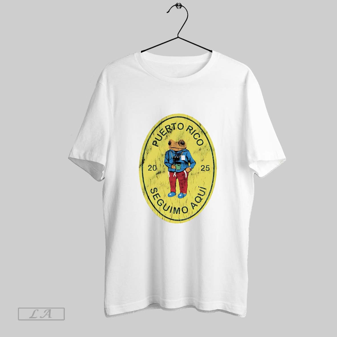 Original Puerto Rico Seguimo Aqui 2025 - Adult & Kids T-Shirts, Sweatshirts & Hoodies apparel design preview 1