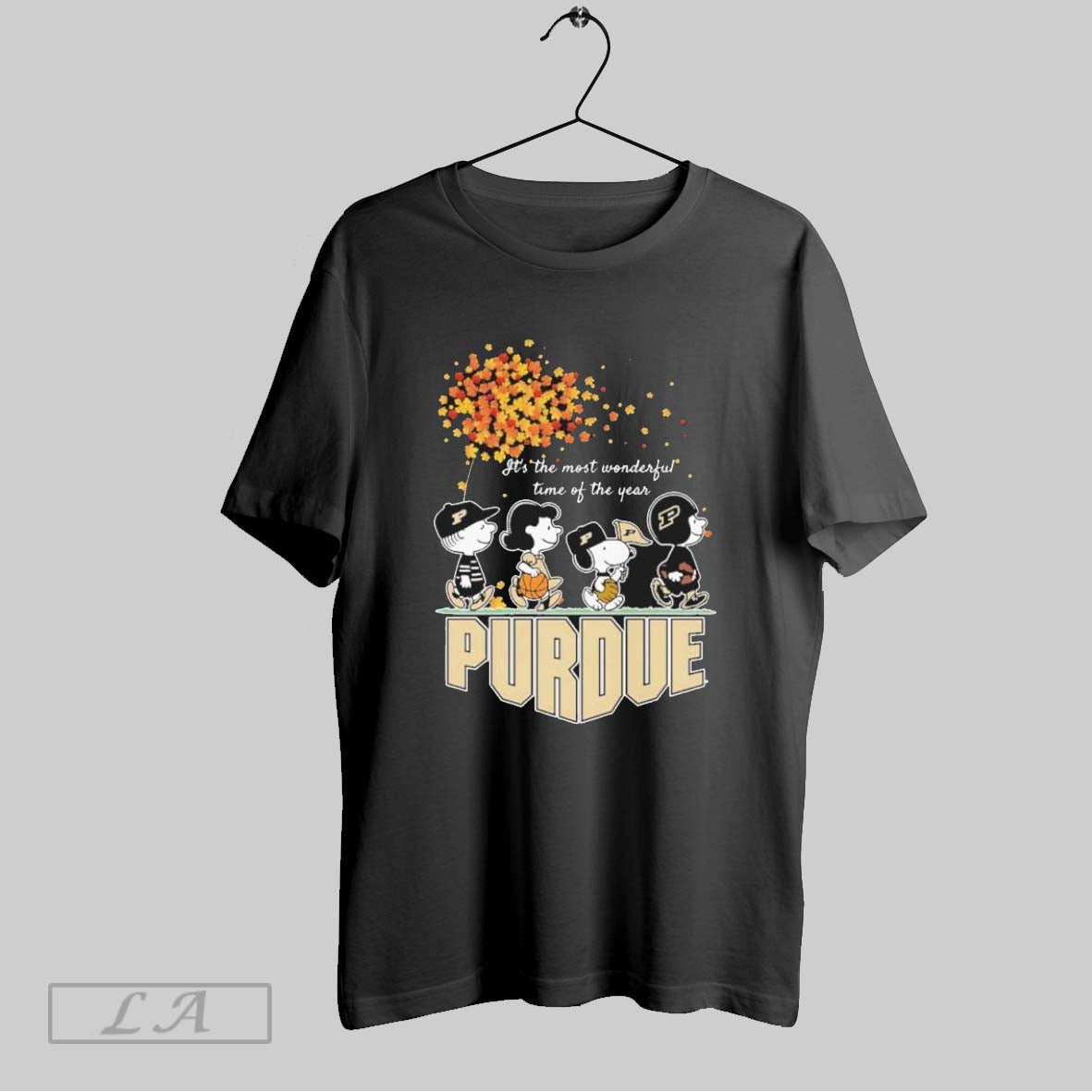 Original Purdue Boilermakers And Peanuts Character - Adult & Kids T-Shirts, Sweatshirts & Hoodies apparel design preview 1