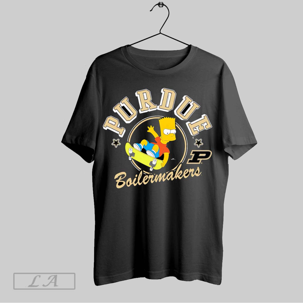 Original Purdue Boilermakers Bart Flip Tricks - Adult & Kids T-Shirts, Sweatshirts & Hoodies apparel design preview 1