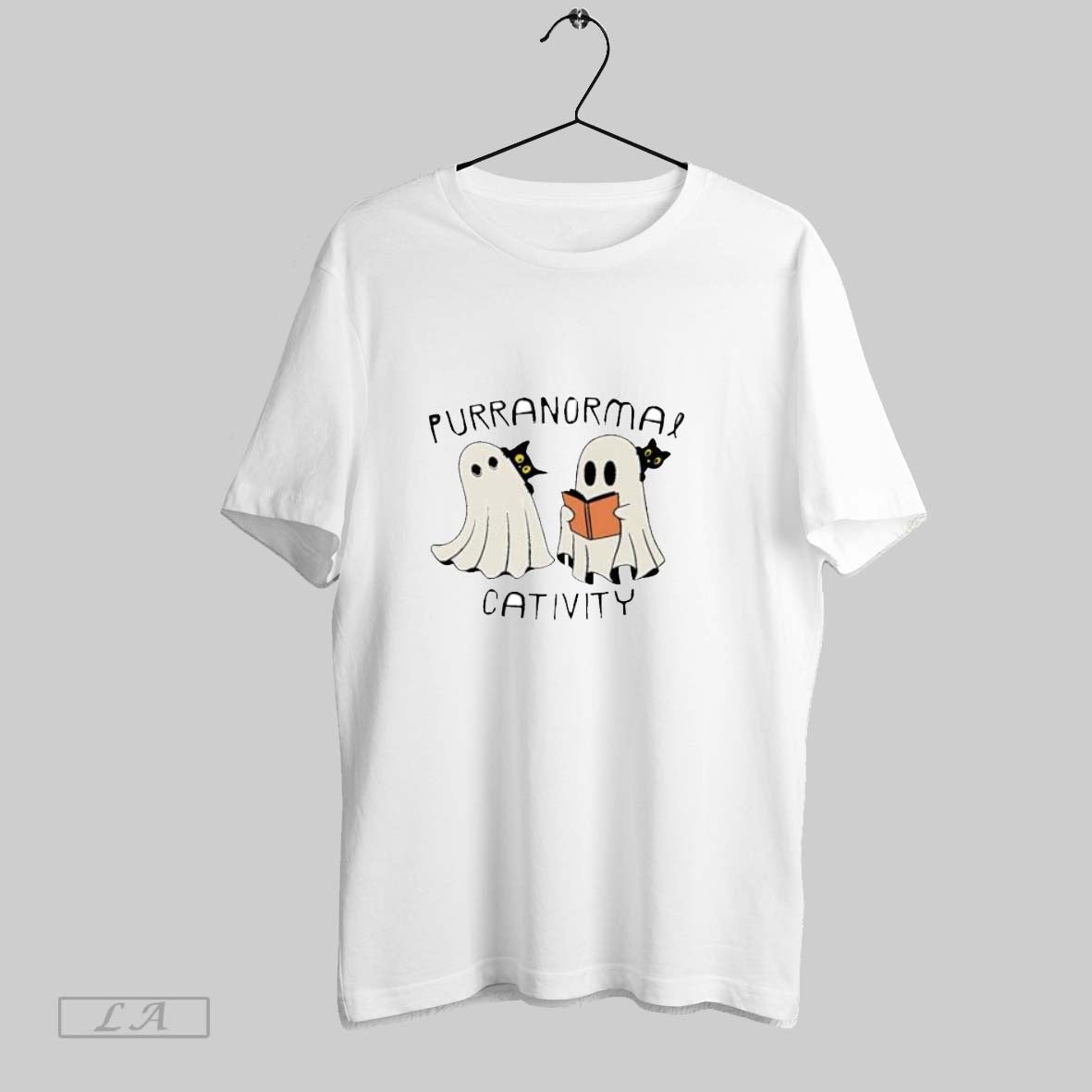 Original Purranormal Activity Halloween Ghost - Adult & Kids T-Shirts, Sweatshirts & Hoodies apparel design preview 1