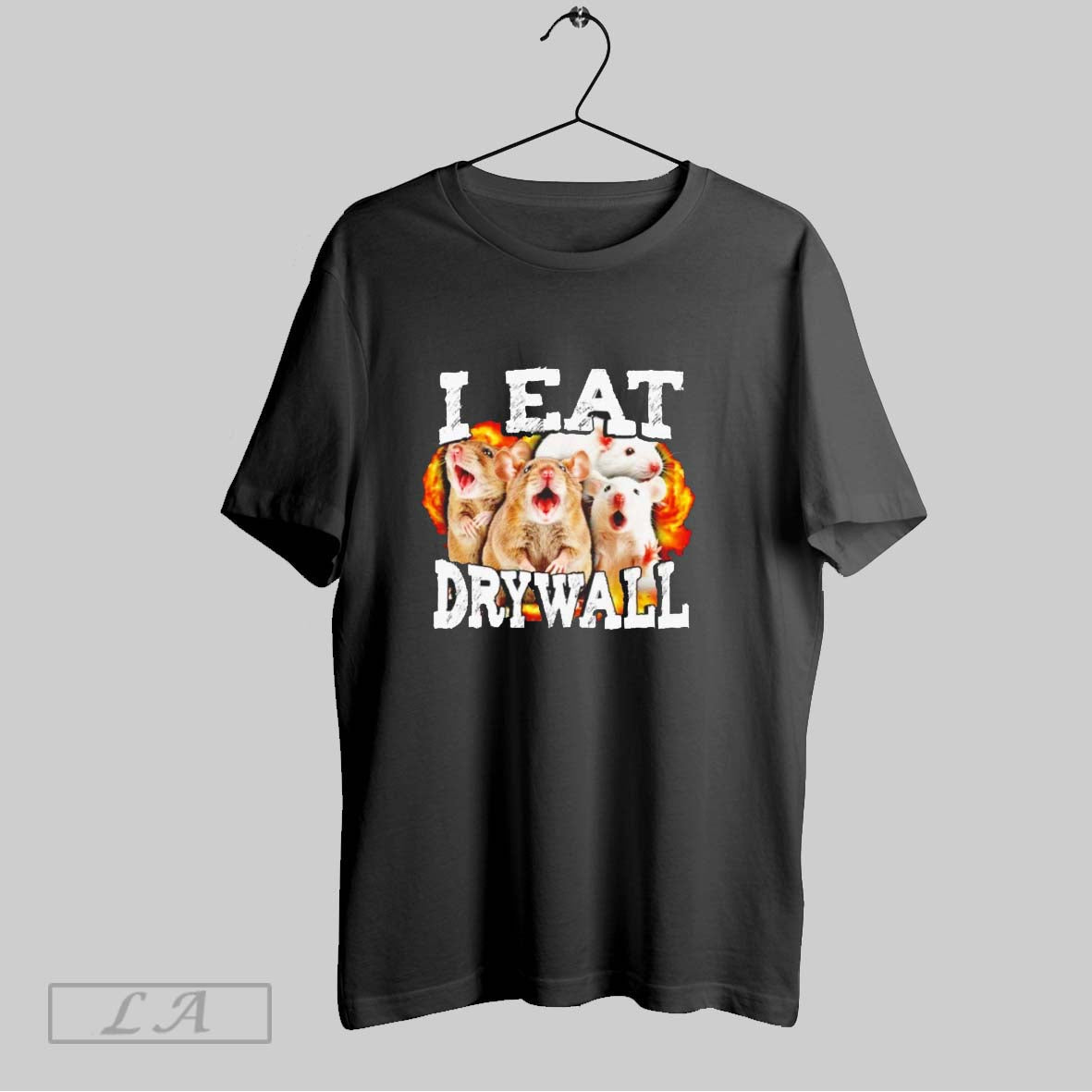 Original Rats I Eat Drywall - Adult & Kids T-Shirts, Sweatshirts & Hoodies apparel design preview 1