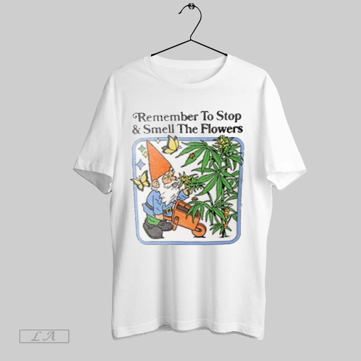Original Remember To Stop And Smell The Flowers - Adult & Kids T-Shirts, Sweatshirts & Hoodies apparel design preview 1