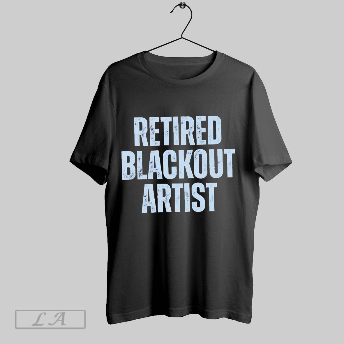 Original Retired Blackout Artist Ladies - Adult & Kids T-Shirts, Sweatshirts & Hoodies apparel design preview 1