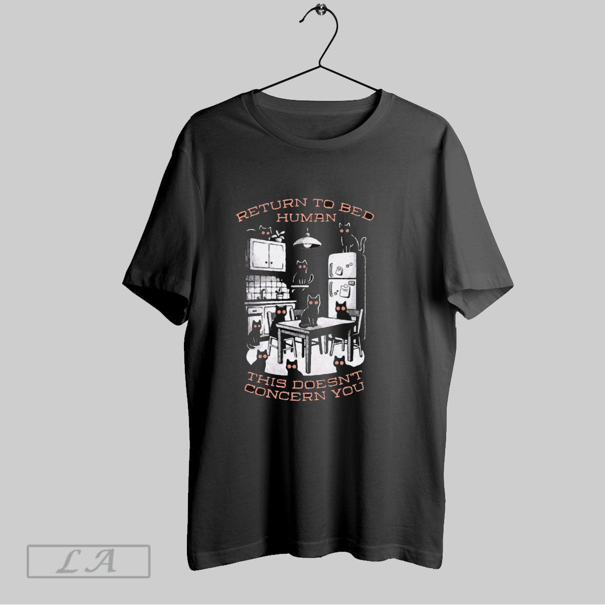 Original Return To Bed Human This Doesnt Concern You - Adult & Kids T-Shirts, Sweatshirts & Hoodies apparel design preview 1