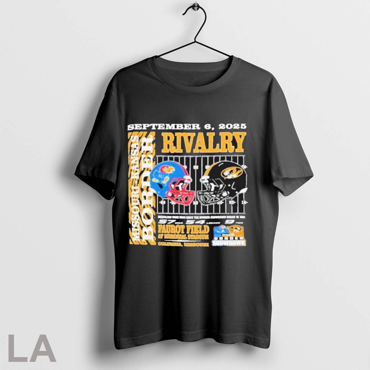 Original Rivalry Missouri Tigers Vs Kansas Jayhawks - Adult & Kids T-Shirts, Sweatshirts & Hoodies apparel design preview 1