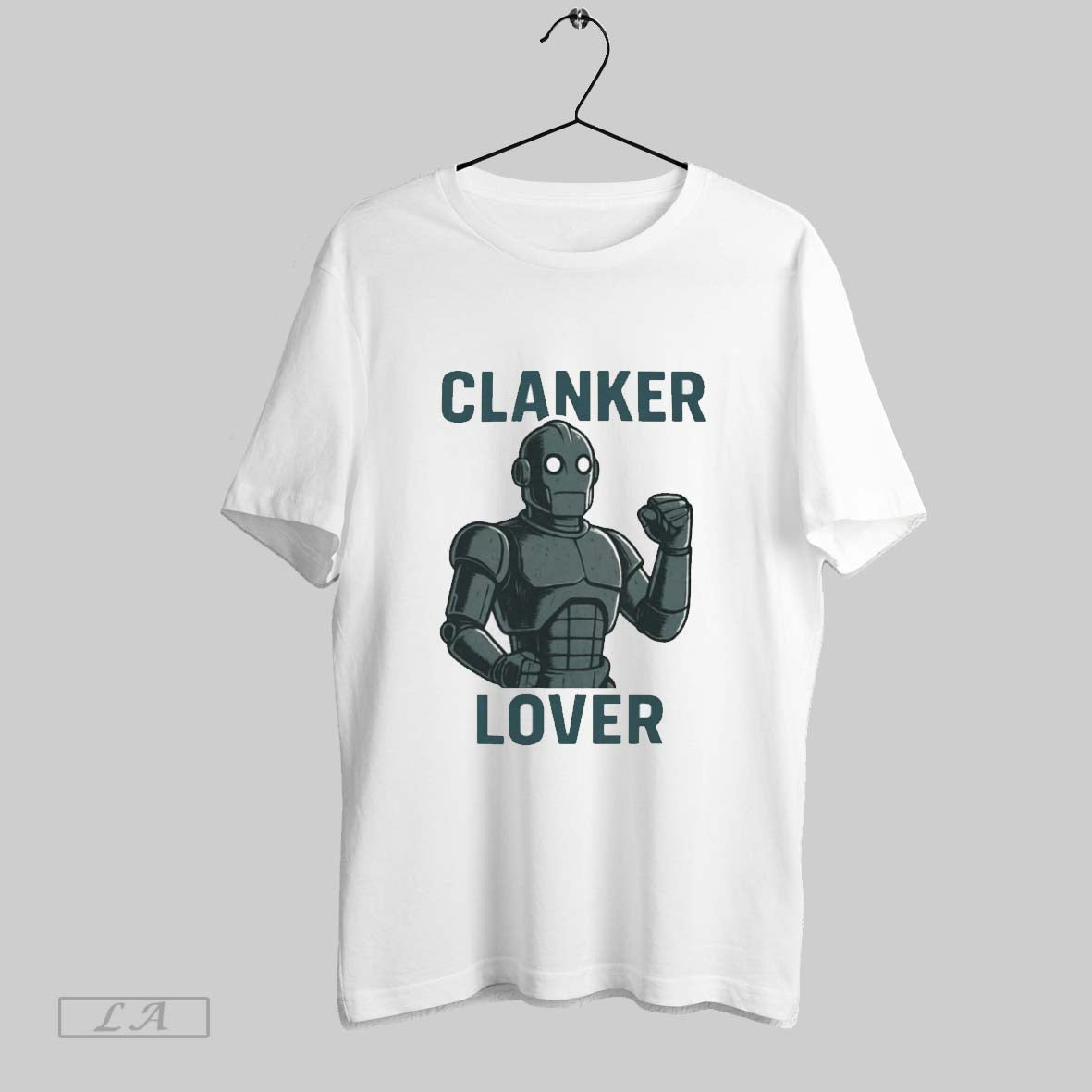Original Robot Clanker Lover Meme Ringer - Adult & Kids T-Shirts, Sweatshirts & Hoodies apparel design preview 1
