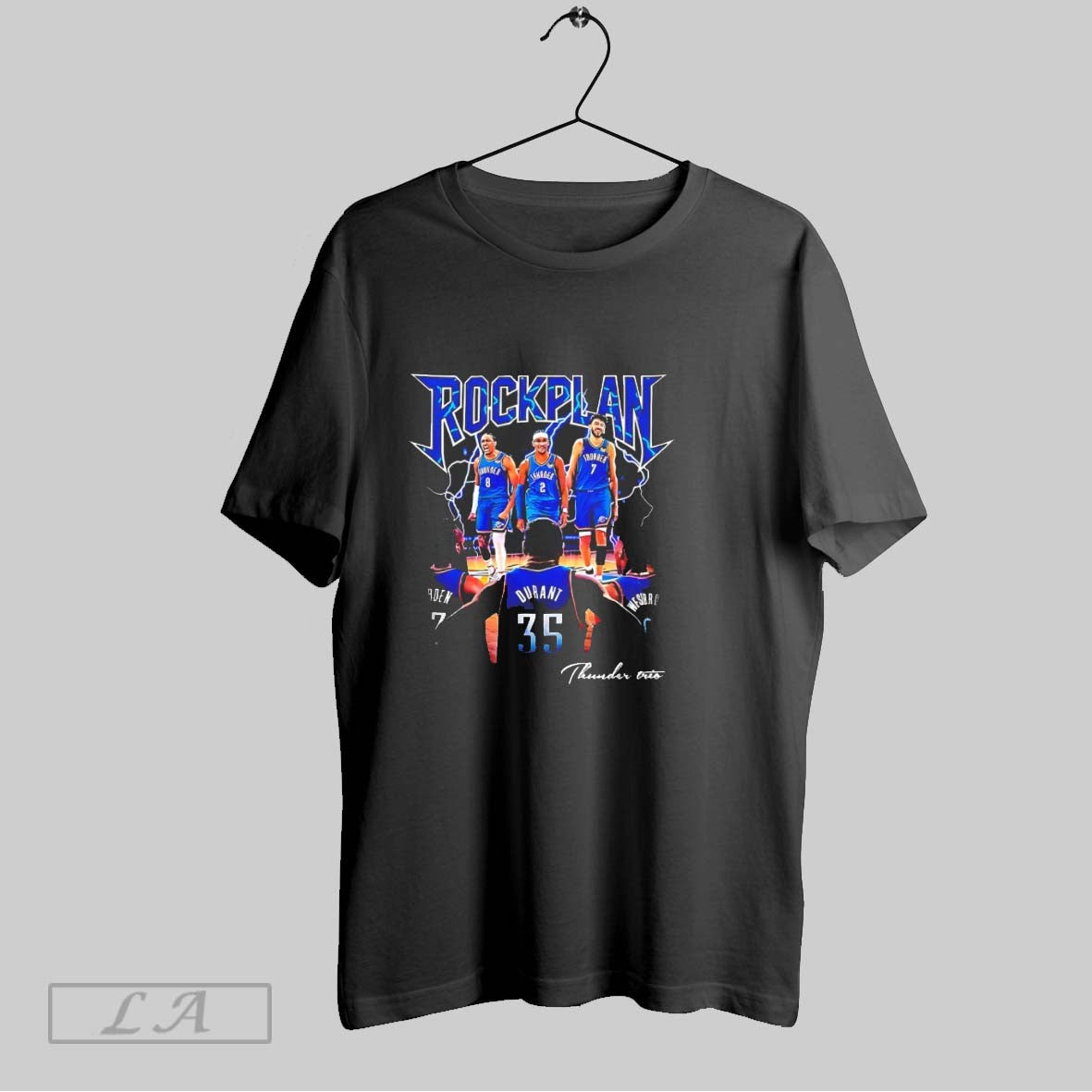 Original Rockplan Okc Thunder Nba Finals 2025 Trio - Adult & Kids T-Shirts, Sweatshirts & Hoodies apparel design preview 1