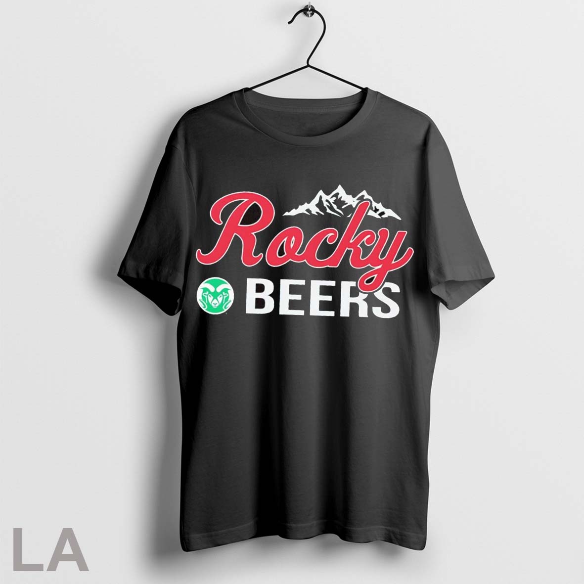 Original Rocky Beers Mountain Colorado State Rams - Adult & Kids T-Shirts, Sweatshirts & Hoodies apparel design preview 1