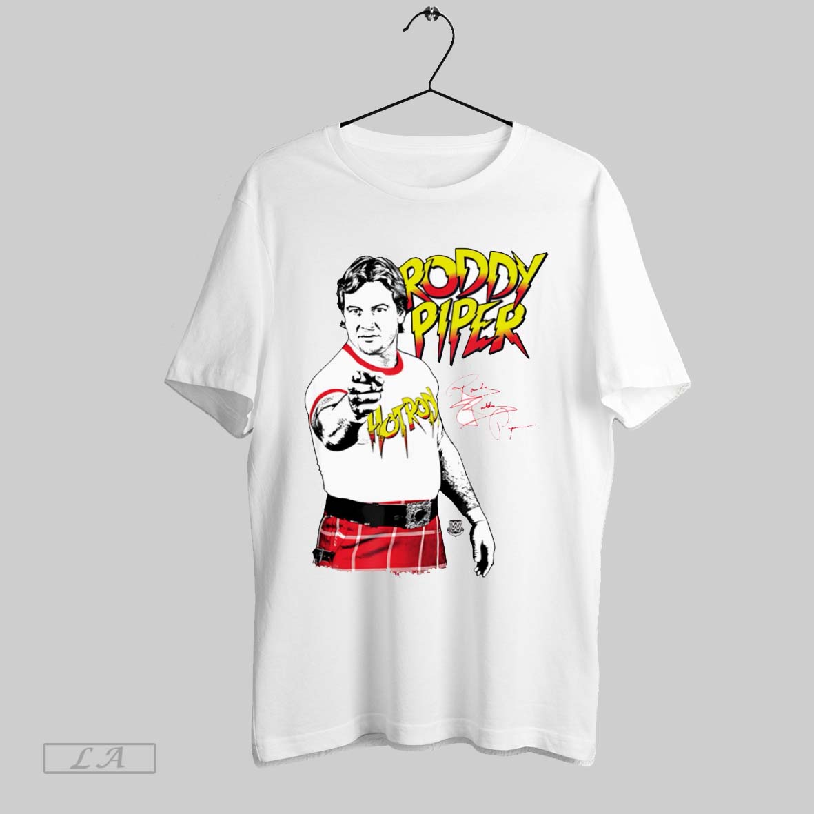 Original Roddy Piper Signature - Adult & Kids T-Shirts, Sweatshirts & Hoodies apparel design preview 1