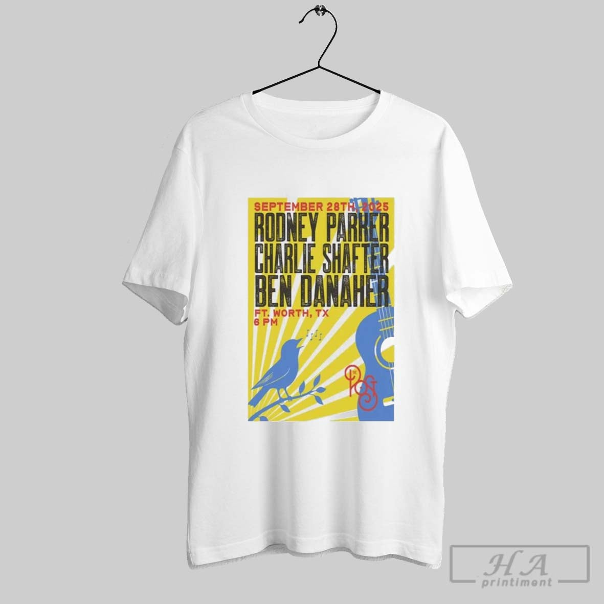 Original Rodney Parker September 28 2025 Ft Worth Tx - Adult & Kids T-Shirts, Sweatshirts & Hoodies apparel design preview 1
