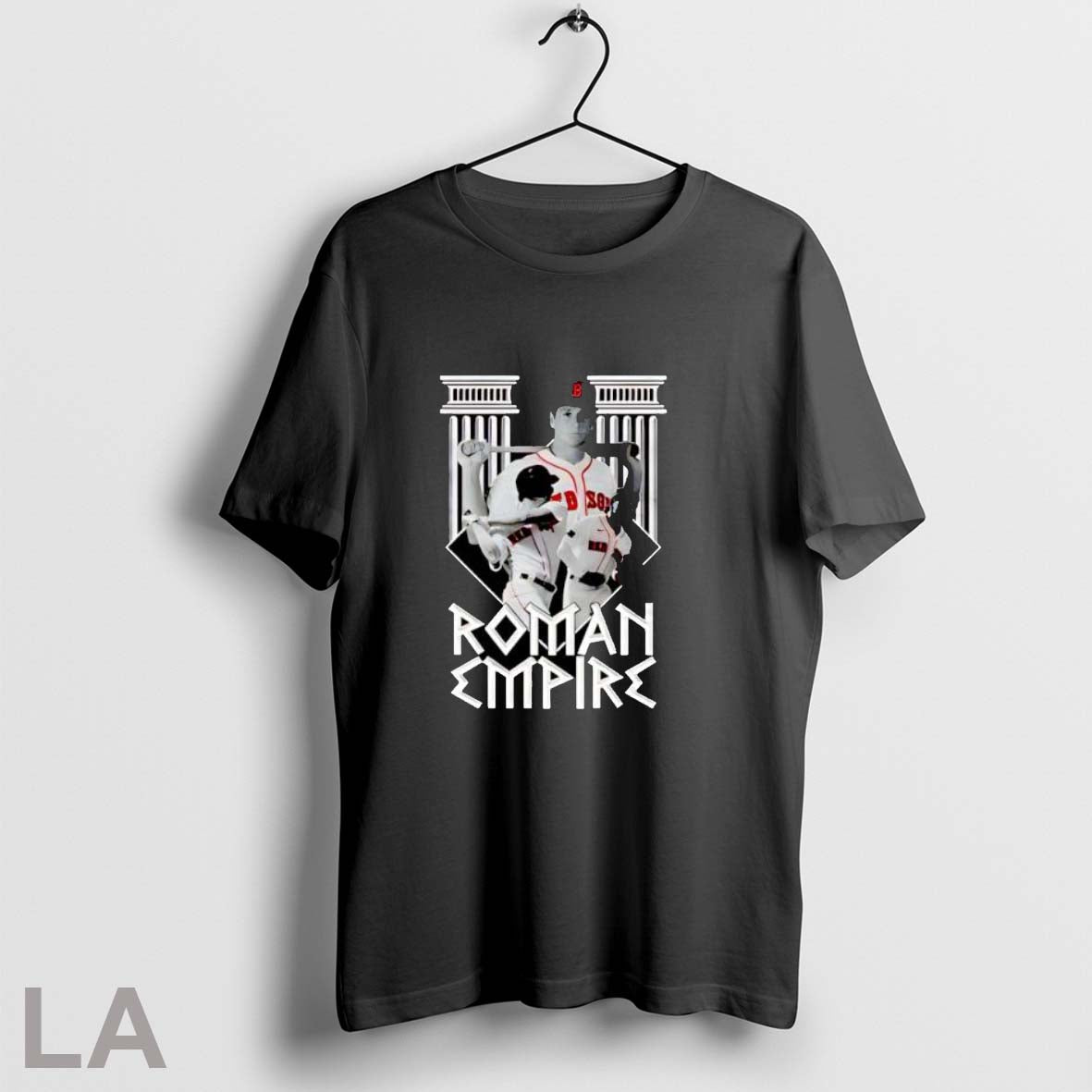 Original Roman Empire Red Sox Baseball Black And - Adult & Kids T-Shirts, Sweatshirts & Hoodies apparel design preview 1