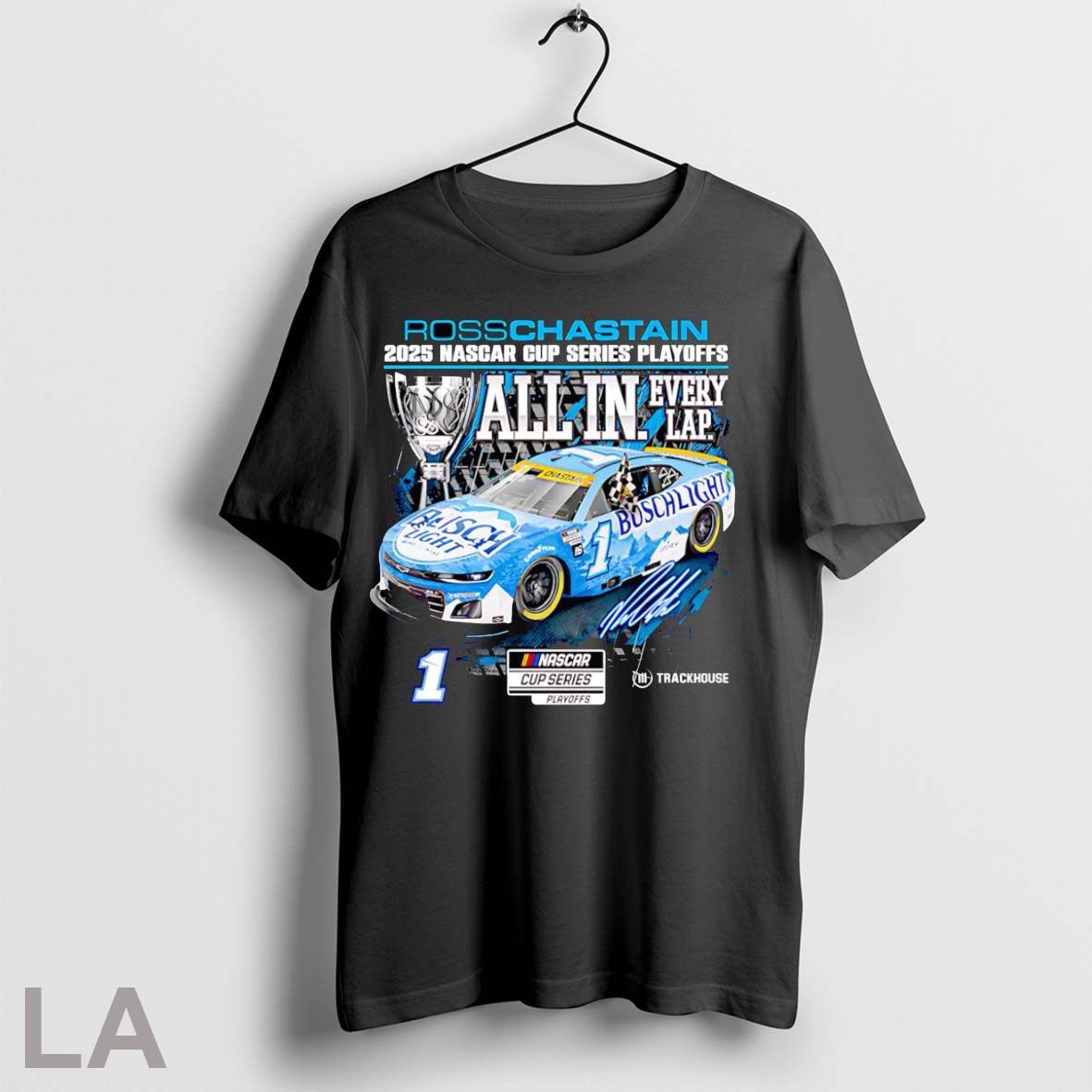 Original Ross Chastain 2025 Playoff - Adult & Kids T-Shirts, Sweatshirts & Hoodies apparel design preview 1
