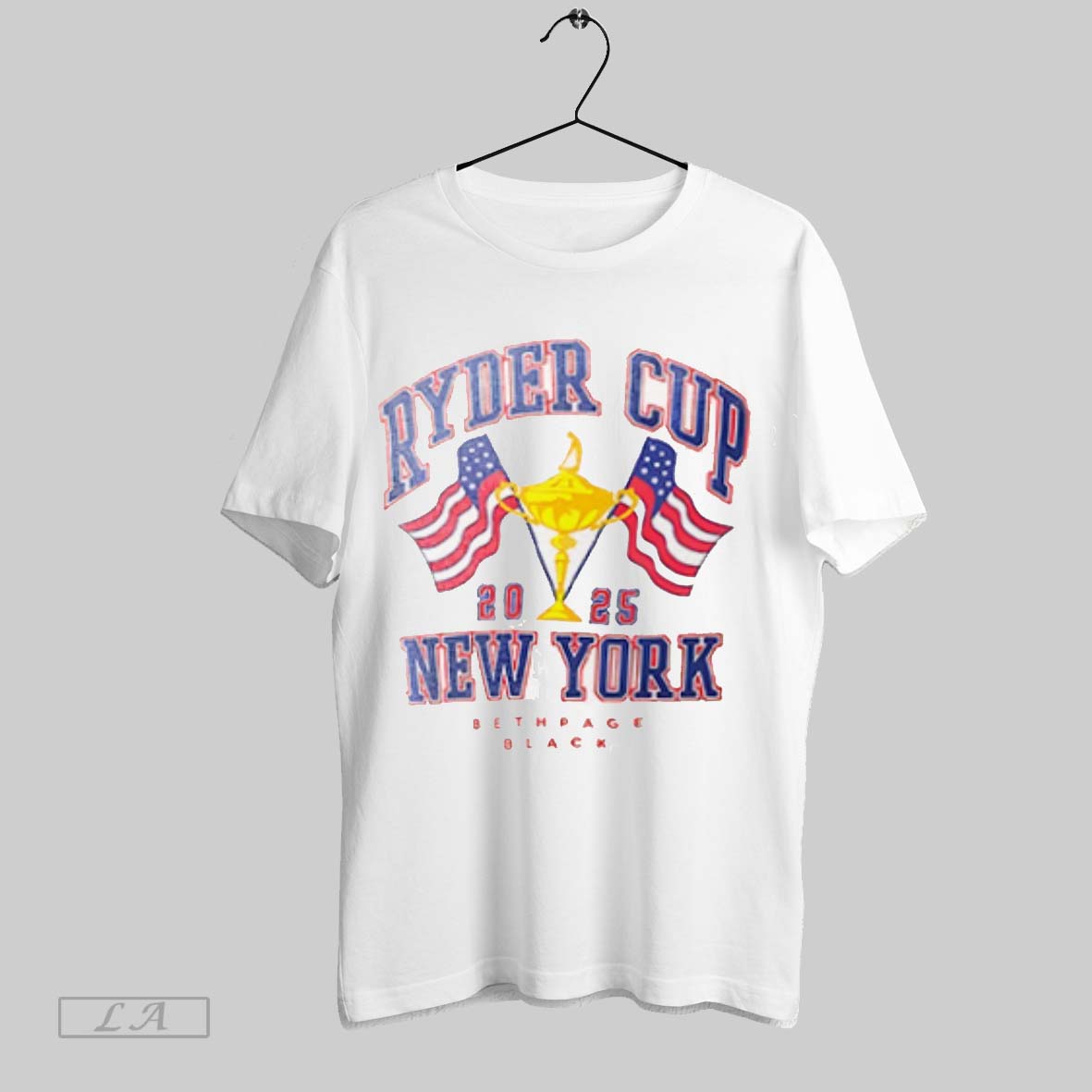 Original Ruder Cup New York 2025 Bethpage Black - Adult & Kids T-Shirts, Sweatshirts & Hoodies apparel design preview 1