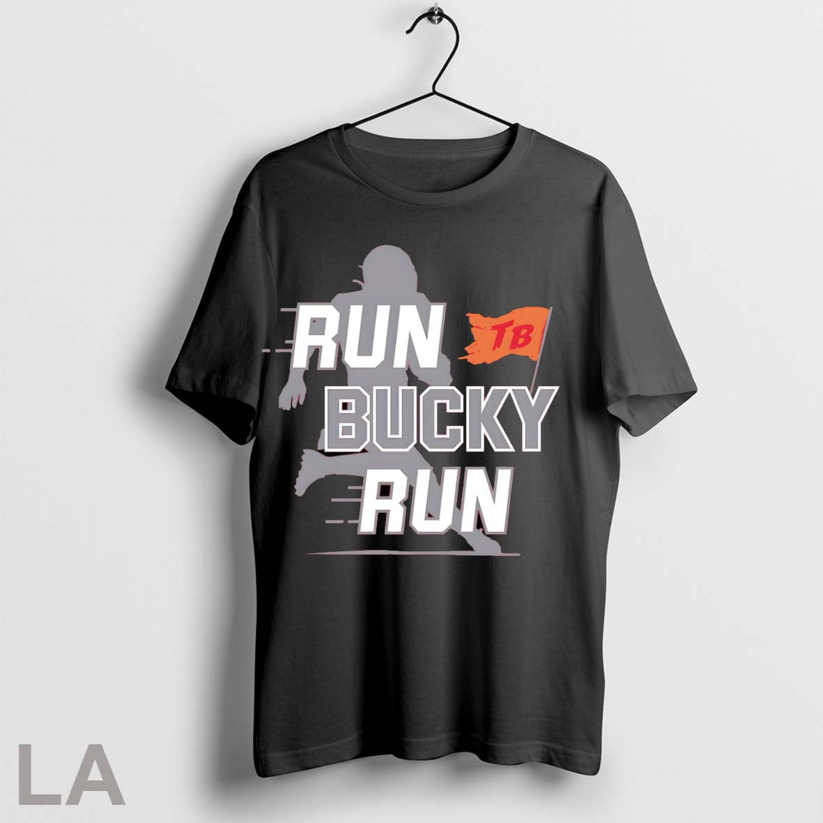 Original Run Bucky Tampa Bay - Adult & Kids T-Shirts, Sweatshirts & Hoodies apparel design preview 1