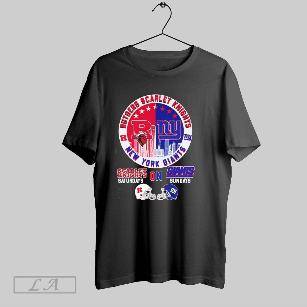Original Rutgers Scarlet Kinghts Saturdays On New - Adult & Kids T-Shirts, Sweatshirts & Hoodies apparel design preview 1